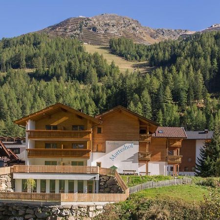 Apparthotel Marteshof Pfelders Bagian luar foto