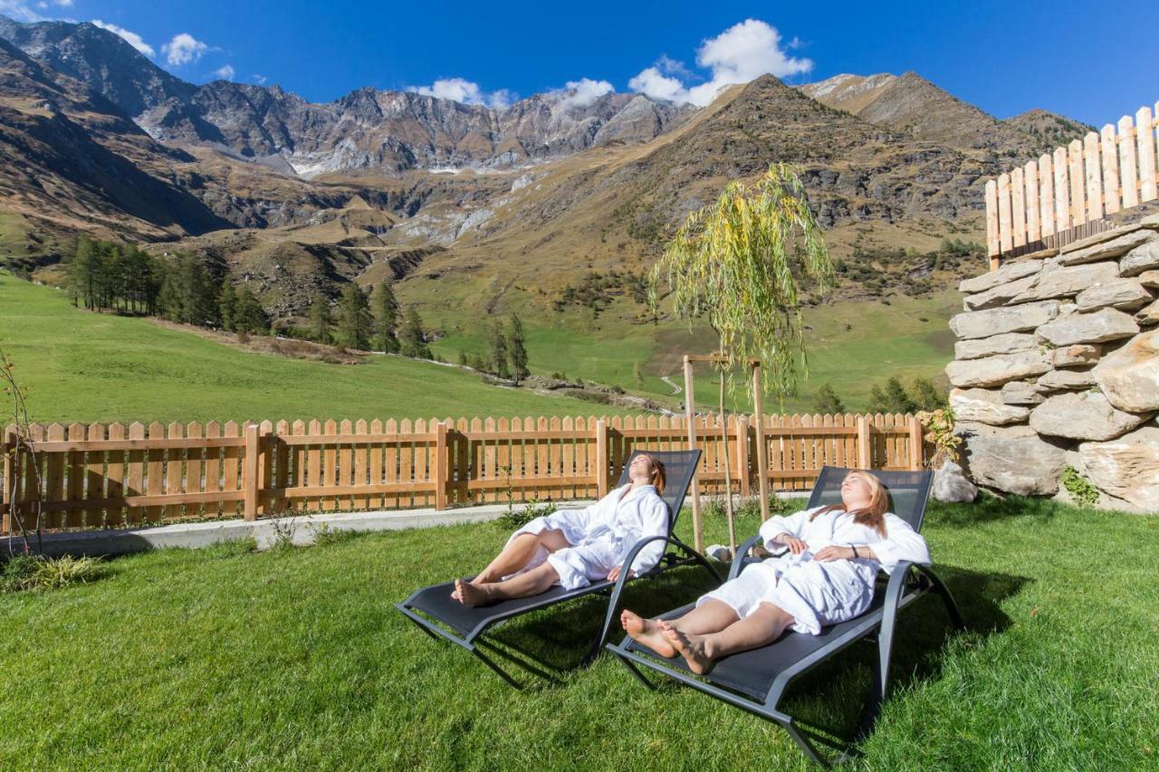 Apparthotel Marteshof Pfelders Bagian luar foto